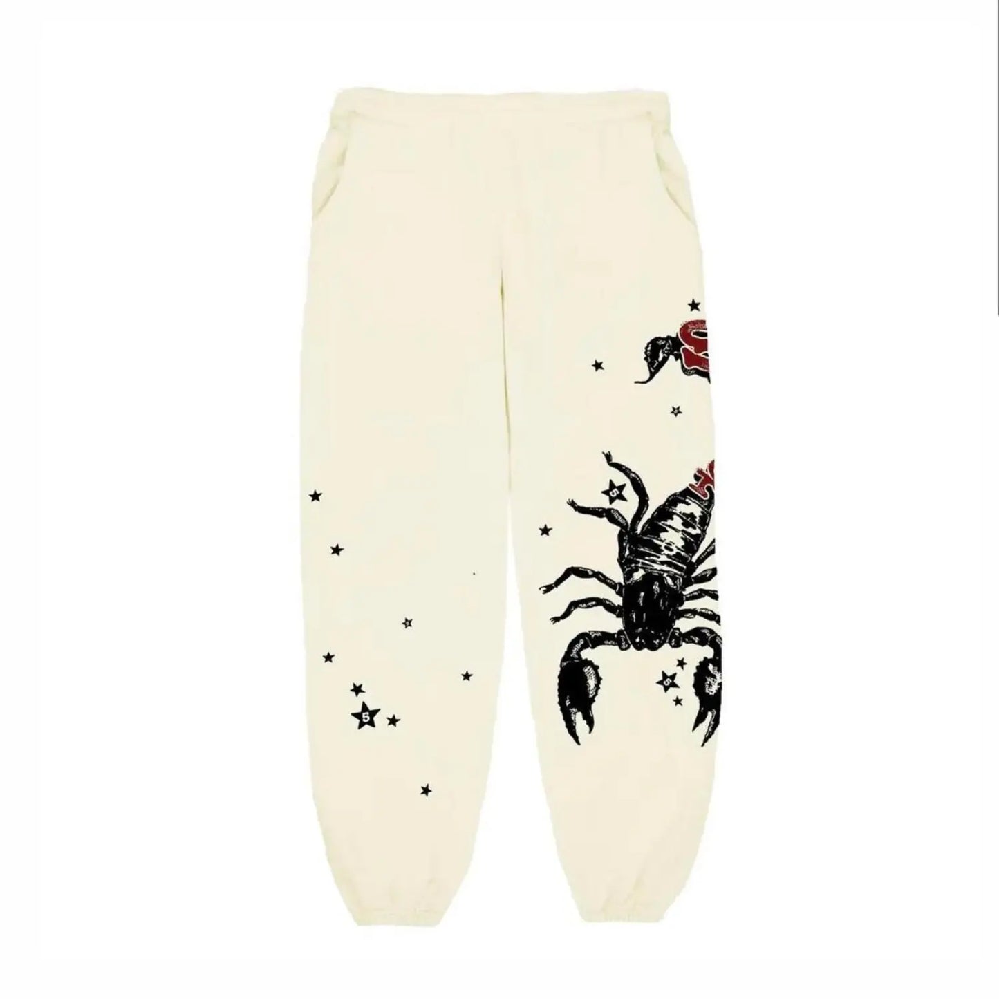 Sp5der Scientist Scorpion Sweatpant Cream