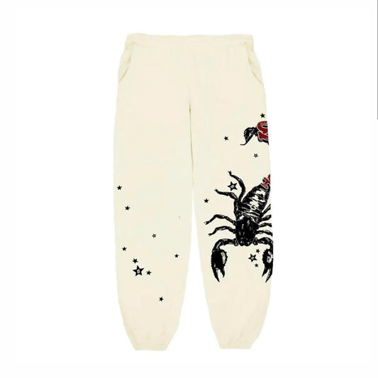 Sp5der Scientist Scorpion Sweatpant Cream