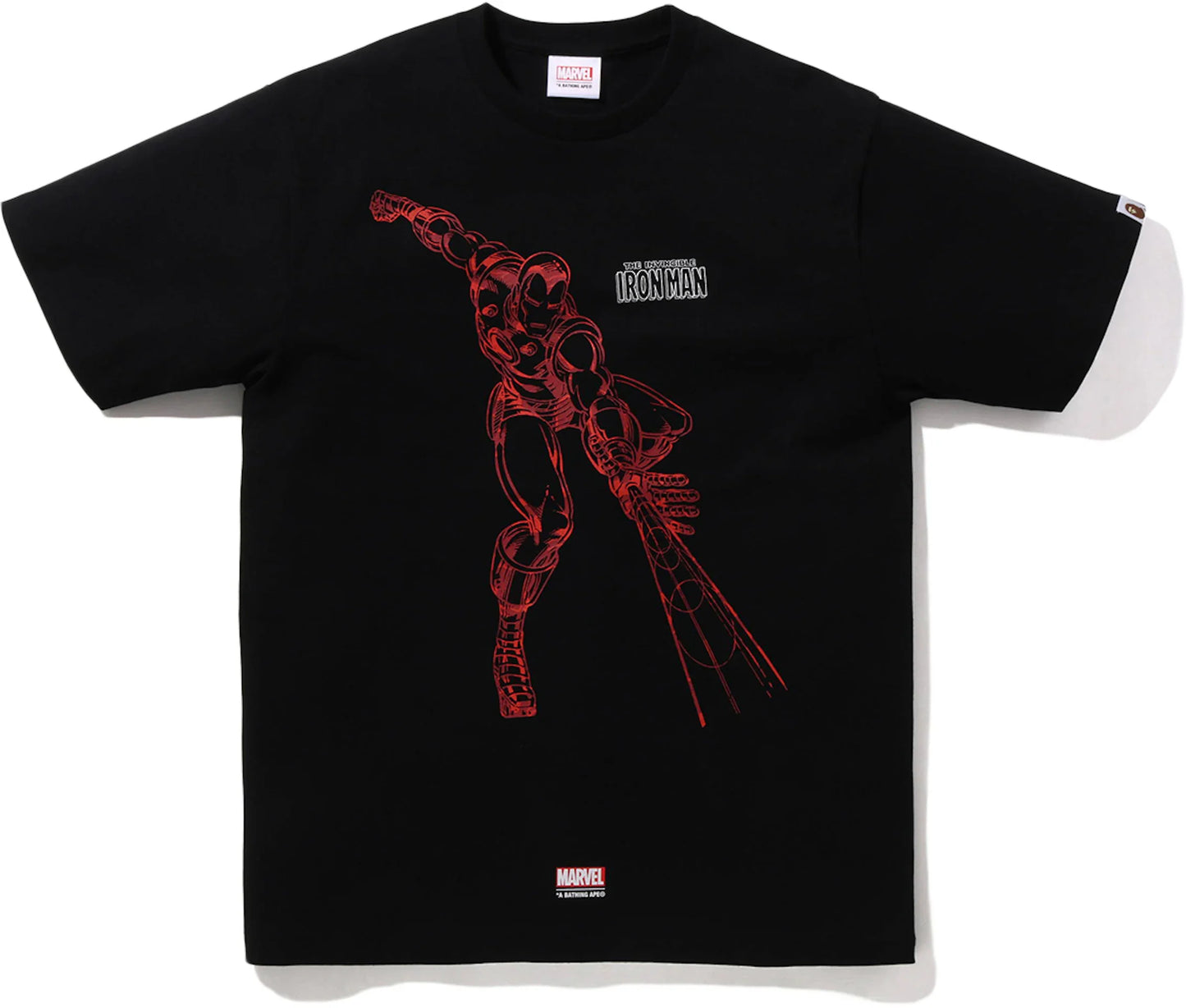 BAPE X Marvel Comics Spider Tee Black – King Sp5der