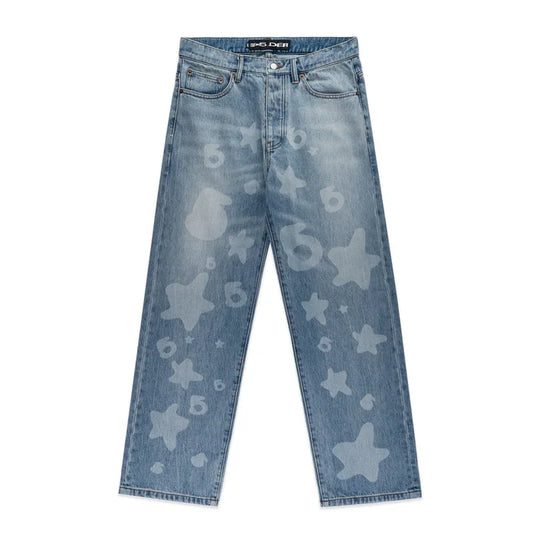 Sp5der Beluga Denim Sweatpant