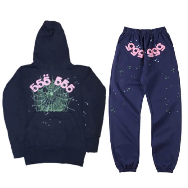 Sp5der 555555 Tracksuit Blue