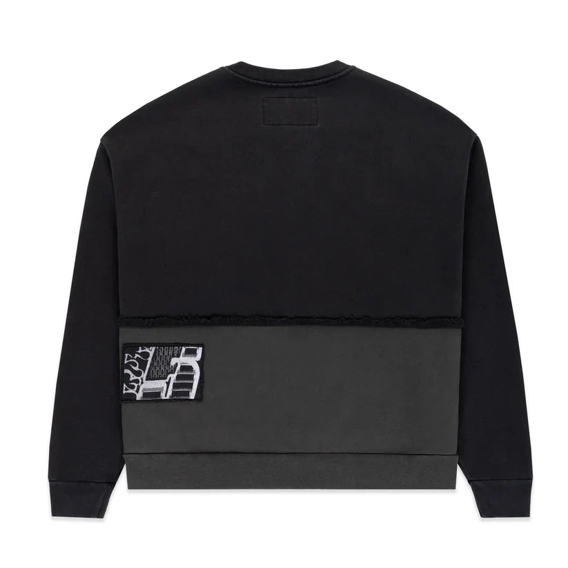 Sp5der Diffused Collegiate Crewneck Shirt