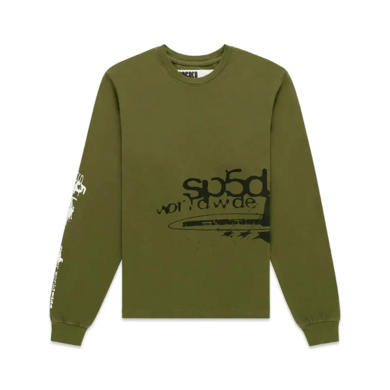 Sp5der Pure Chive Longsleeve Sweatshirt