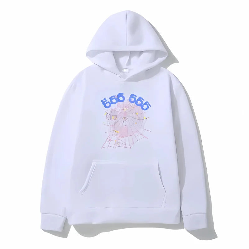 Spider Angel Hoodie White