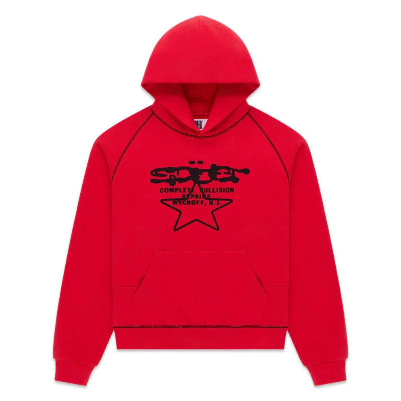 Spider Red Collision Hoodie