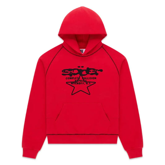 Spider Red Collision Hoodie