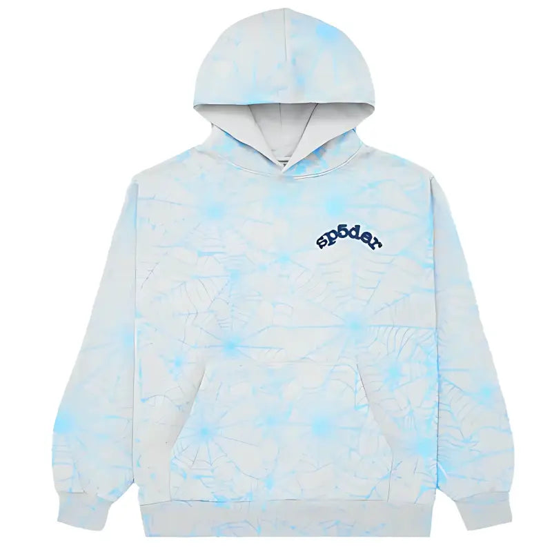 Spider Web Hoodie Heather Grey