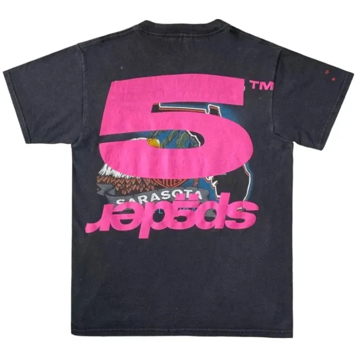 Black Sp5der Worldwide T-Shirt