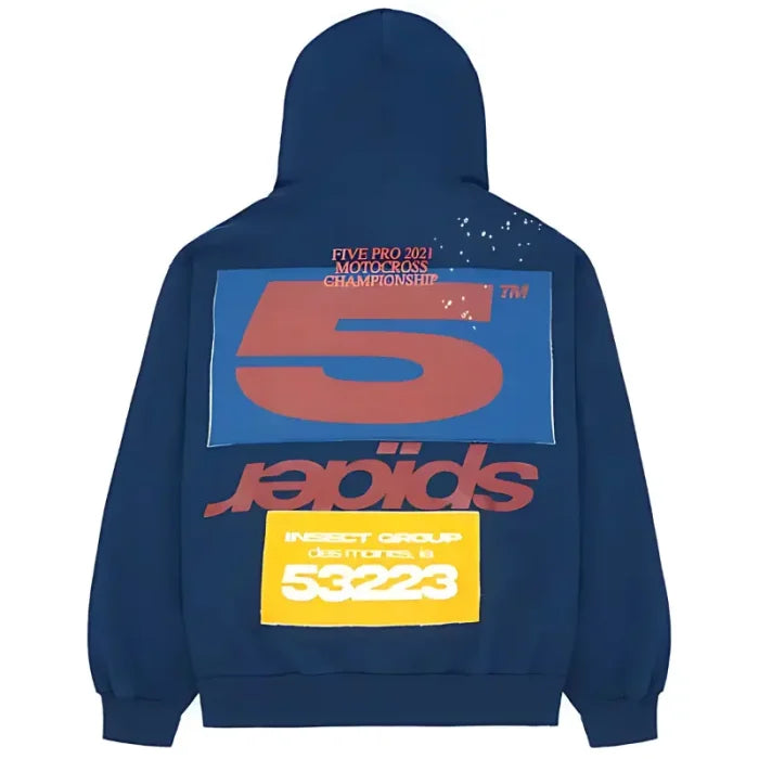 Men’s Spider Hoodie Navy