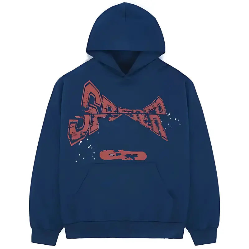 Men’s Spider Hoodie Navy