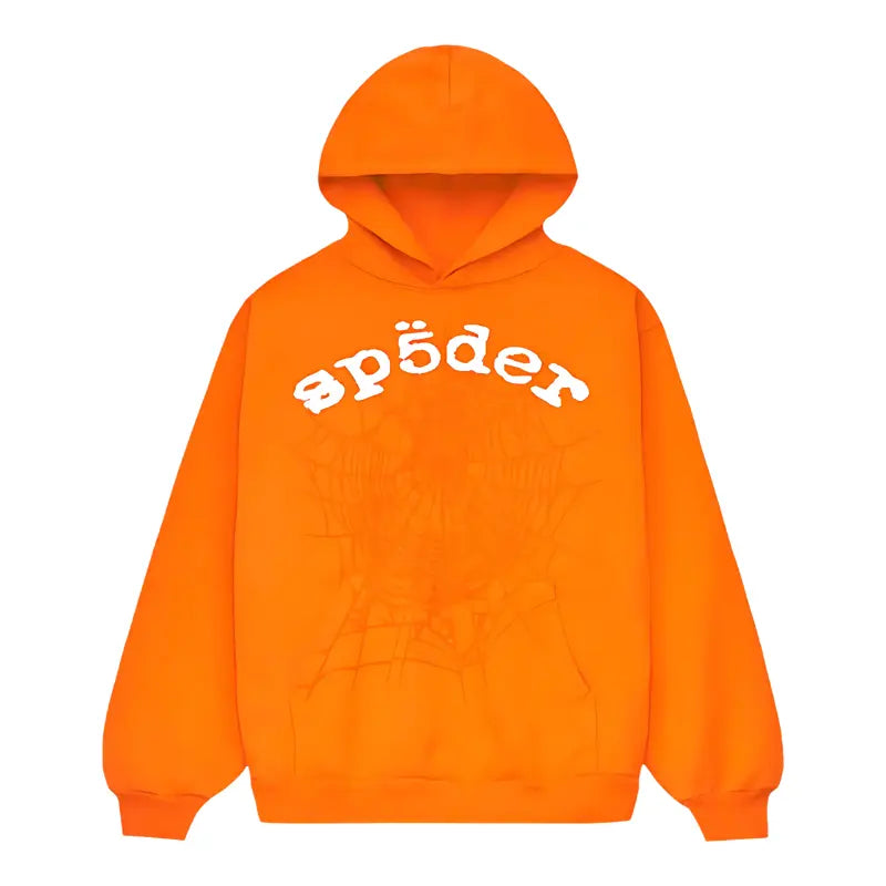 Orange Sp5der Young Thug 555555 hoodie