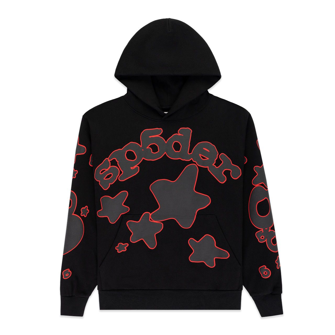 Sp5der Adult Black Hoodie