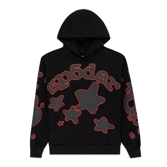 Sp5der Adult Black Hoodie