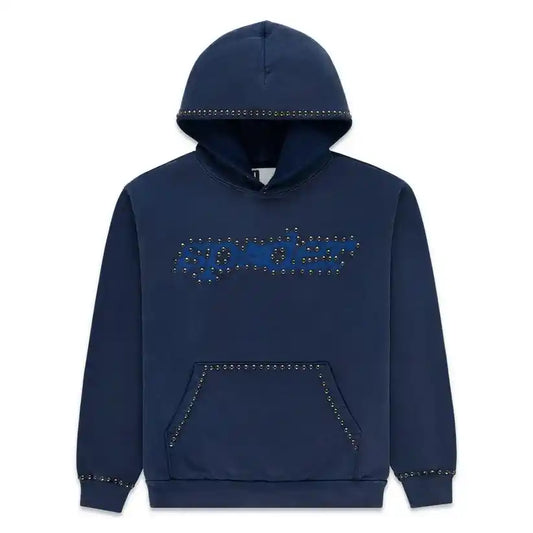 Sp5der PUNK V3 Studded Hoodie