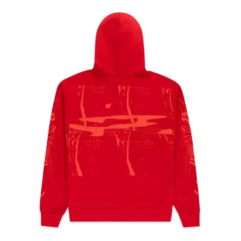 Sp5der X-RAY Hoodie– Red