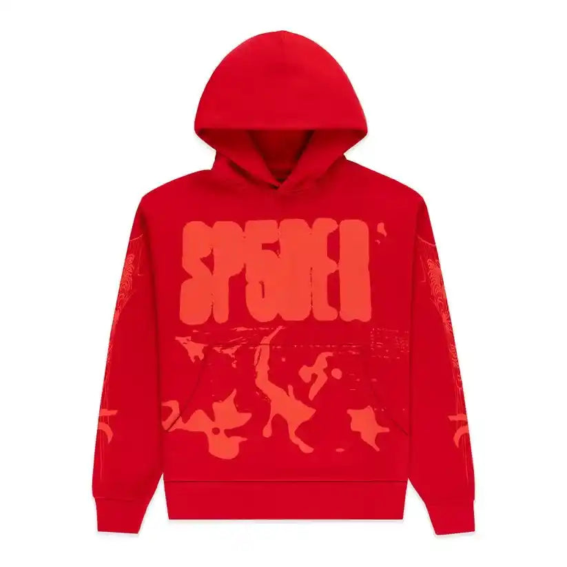 Sp5der X-RAY Hoodie– Red