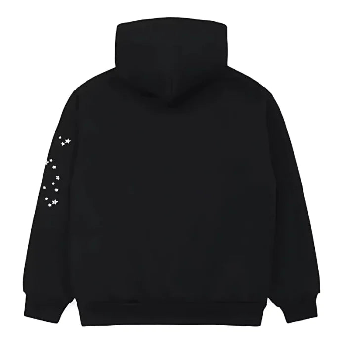 Spider Hoodie Web Black