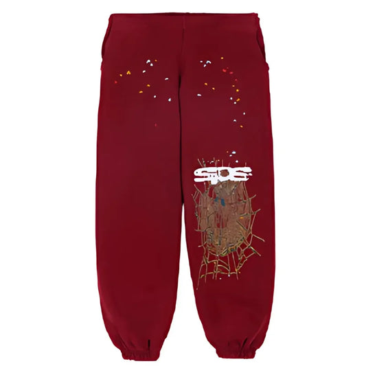 Spider Worldwide Sweatpant Maroon